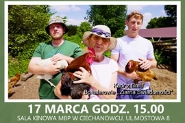 Projekcja filmu i spotkanie z bohaterami filmu dokumentalnego „Ziarno świadomości”