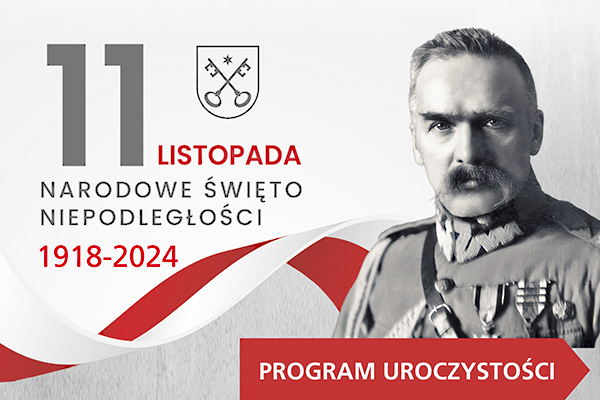 Obchody 106. rocznicy Odzyskania Niepodległości. Zaproszenie na uroczystości w Ciechanowcu