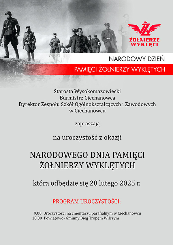 Uroczystość z okazji Narodowego Dnia Pamięci Żołnierzy Wyklętych