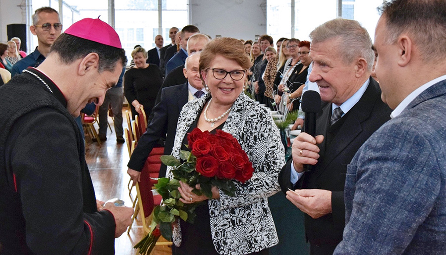 Świąteczne spotkanie władz parlamentarnych, samorządowych i sołtysów z biskupem drohiczyńskim