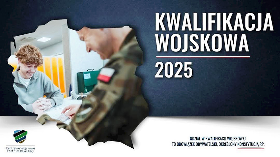 Wojewoda Podlaski ogłosił przeprowadzenie kwalifikacji wojskowej 