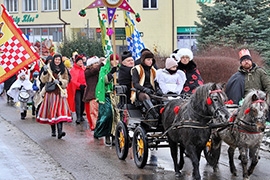 Orszak Trzech Króli w Ciechanowcu - radosne świętowanie Objawienia Pańskiego