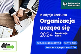 Jesteś pracodawcą z województwa podlaskiego? Zgłoś się do konkursu „Organizacja ucząca się 2024”