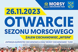 Zimna woda, gorąca atmosfera - start sezonu morsowego w Ciechanowcu już w niedzielę